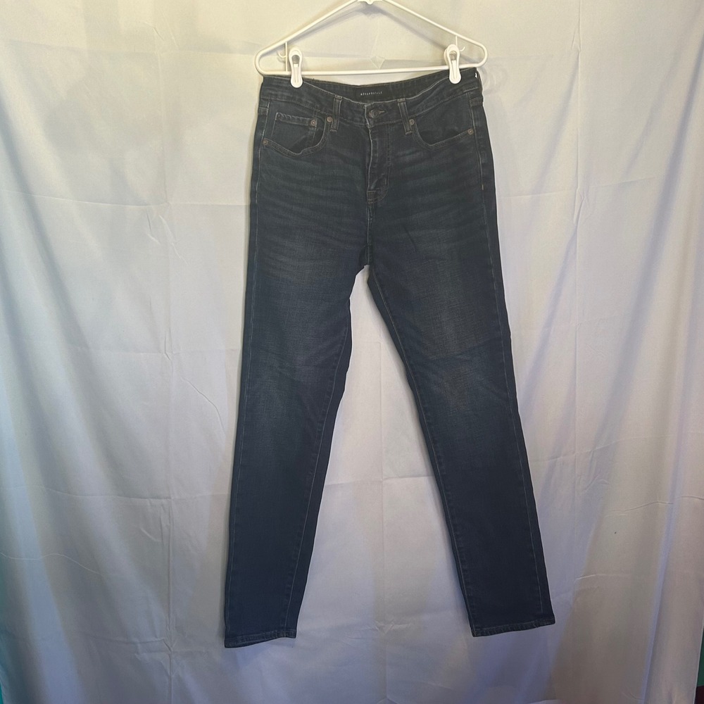 Aeropostale Slim Fit Dark Wash Indigo Denim Jeans 32x34 Mens Womens